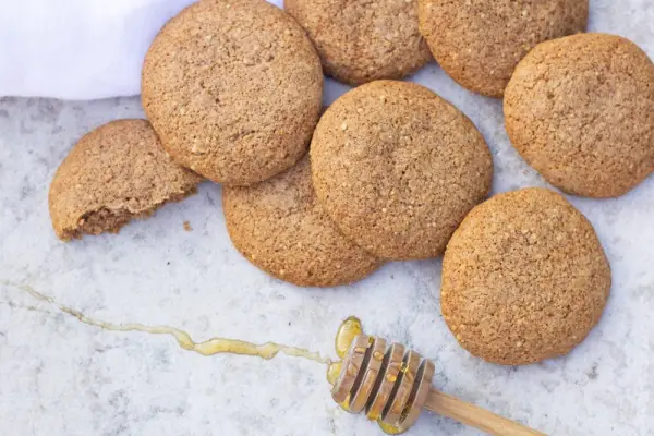 Soft Honey Gingerbread Cookies (Molasses free)