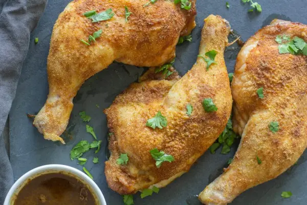 Roasted Ginger Chicken Legs