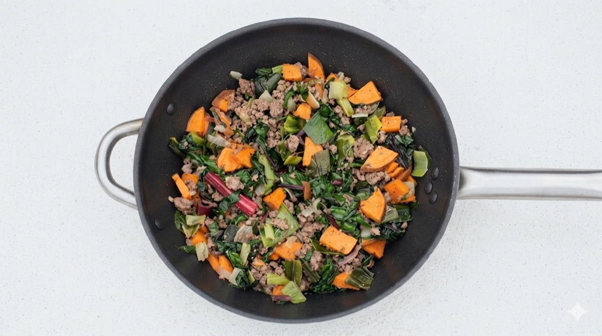 Ground Beef and Vegetable Skillet