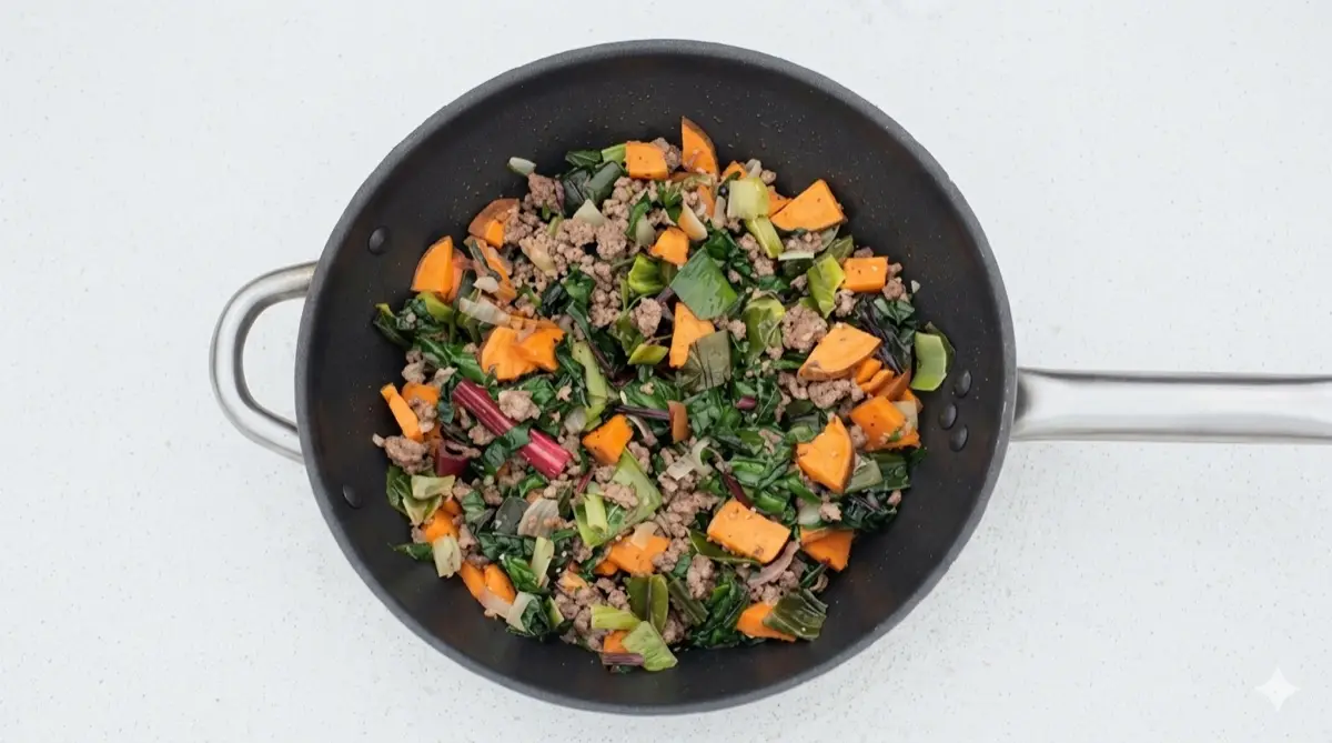 Ground Beef and Vegetable Skillet