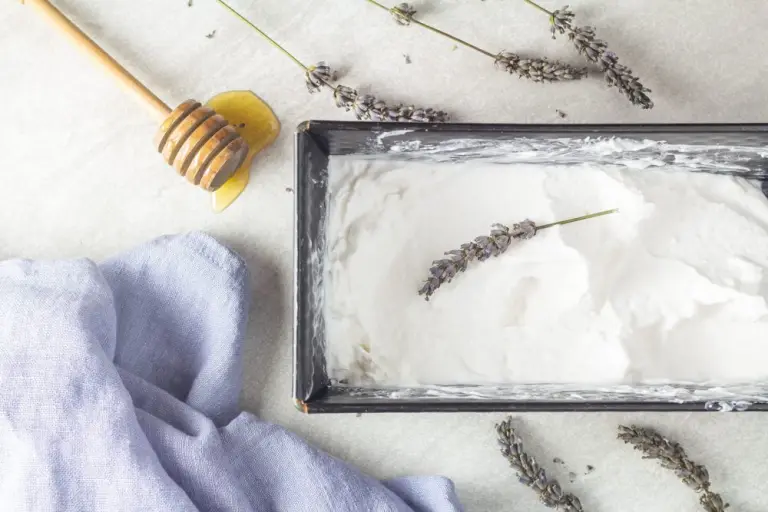 Honey Lavender Frozen Yogurt (no-churn) AIP, Paleo