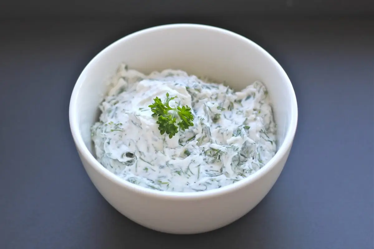 Dairy Free Yogurt and Herb Dip — AIP Paleo recipe