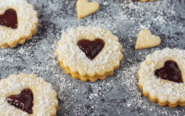 Grain-free Linzer Cookies (Spitzbuben) Paleo