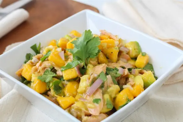 Salmon Mango Salad