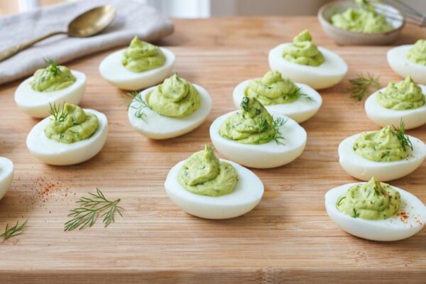 Avocado Deviled Eggs
