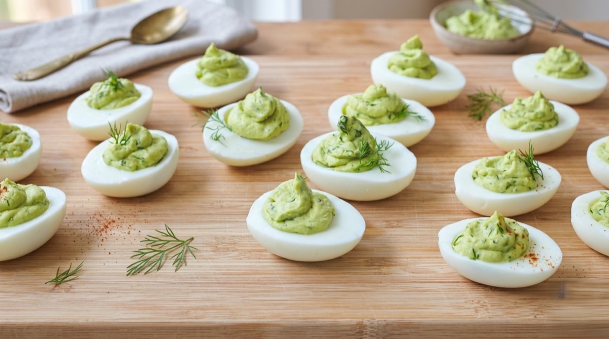 Avocado Deviled Eggs