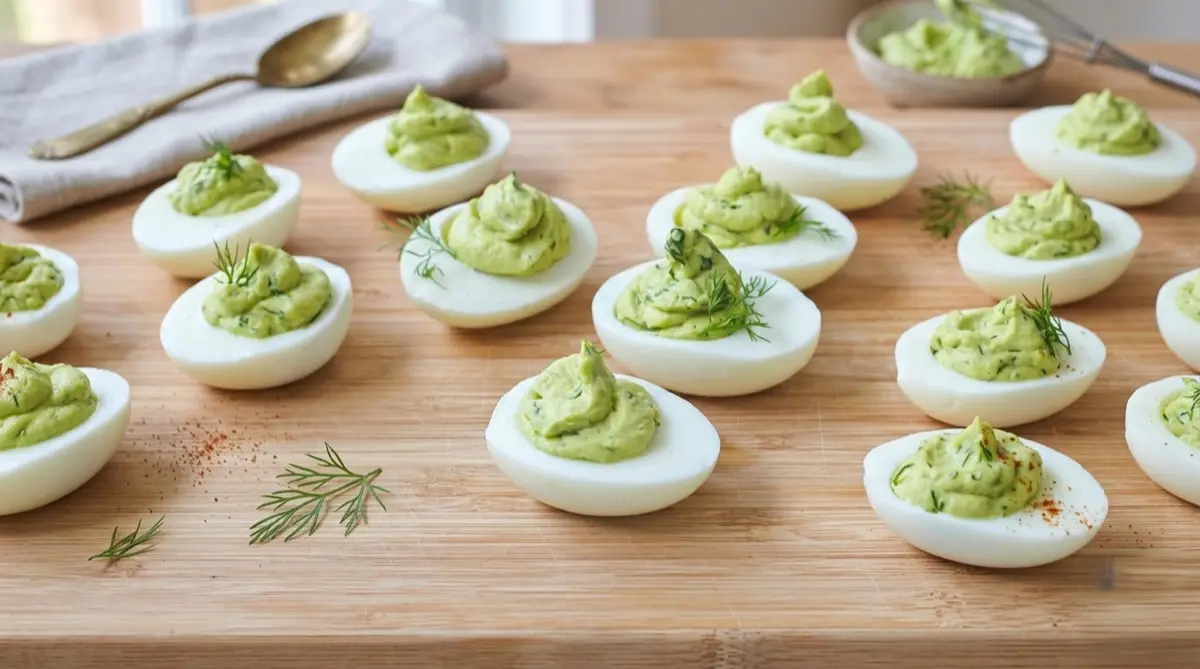 Avocado Deviled Eggs — AIP Paleo recipe