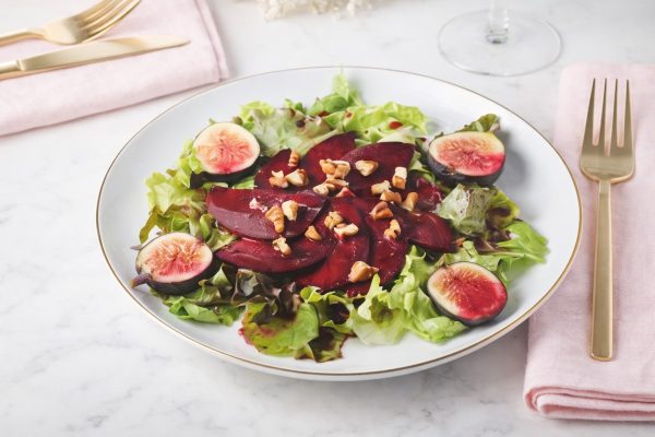 Marinated Beet Salad with Figs and Pecans
