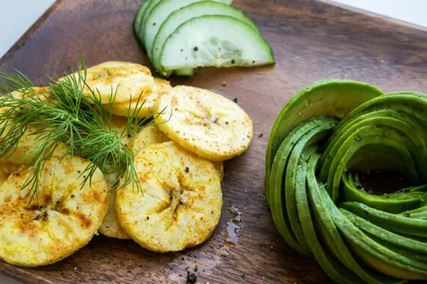 Pan-fried Plantains
