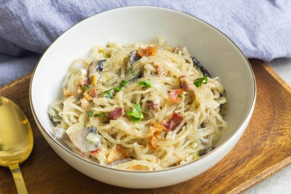 Spaghetti Carbonara with a Twist