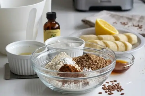 Vanilla Lemon Mochi Cake